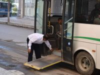 Siirt'teki halk otobüslerine engelli ayarı