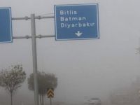 Siirt'te yoğun sis uçakları iptal ettirdi - SİİRT HABERLERİ