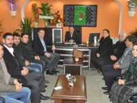 Eş Başkanlardan HDP Ve DBP'ye Tebrik Ziyareti
