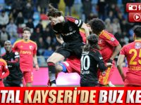 Kayserispor Beşiktaş'ı saf dışı bırakarak çeyrek finale yükseldi!