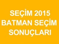 BATMAN-SASON Genel Seçim Sonuçları-2015