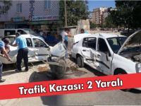 Trafik Kazası: 2 Yaralı