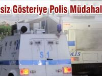 Kurtalan'da İzinsiz Gösteriye Polis Müdahale ETti