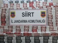 Siirt'te sigara kaçakçılığı operasyonu