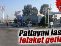 Lastiği patlayan araç ölüm saçtı:6 ölü,1 yaralı