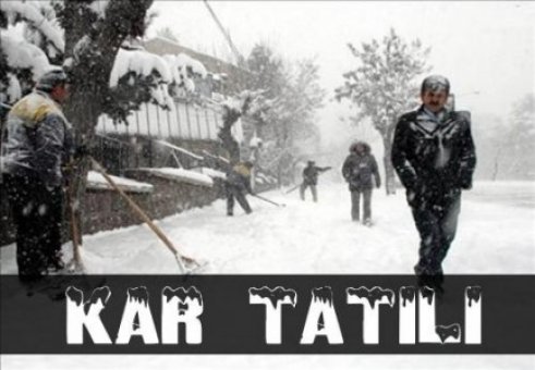 Samsun'da 7 Ocak Çarşamba Günü (Yarın) Okullar Tatil mi ?