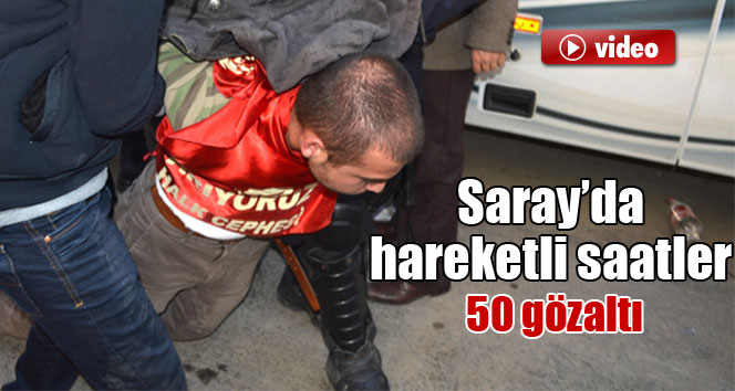 Cumhurbaşkanlığı Sarayı'nda flaş gelişmeler!Eylemciler...