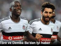 Demba Ba ve Töre'den İyi Haber