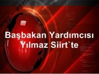 Başbakan Yardımcısı Cevdet Yılmaz Siirt'e Geldi