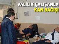 Siirt Valiliği çalışanları kan verdi