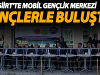 Mobil Gençlik Merkezi gençlerle buluştu
