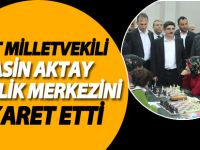 Siirt Milletvekili Yasin Aktay, Gençlik Merkezini Ziyaret Etti