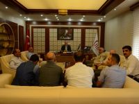 Eruh’taki STK’lar ve Mahalle Muhtarları Vali Tutulmaz’ı Ziyaret Etti