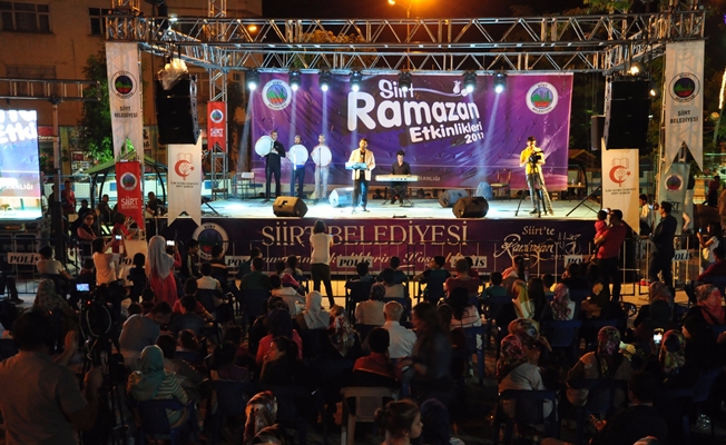 Siirt Belediyesi Ramazan Ayı Etkinlikleri Dolu Dolu Geçiyor
