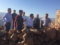 Pervari Kaymakamı Hakan Şeker, güvenlik birimlerini ziyaret etti