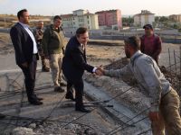 Başkan Vekili Taşkın Mezarlıklarda İncelemelerde Bulundu