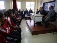 Başkan Vekili Taşkın Spor Lisesi Öğrencileriyle Bir Araya Geldi