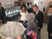 Vali Atik, (Çatom) ve Siirt Gençlik Kültür Evinde İncelemelerde Bulundu
