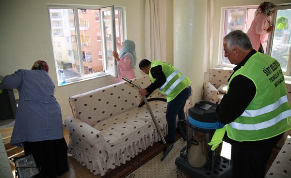 Siirt Belediyesi'nden Evde Temizlik Hizmeti