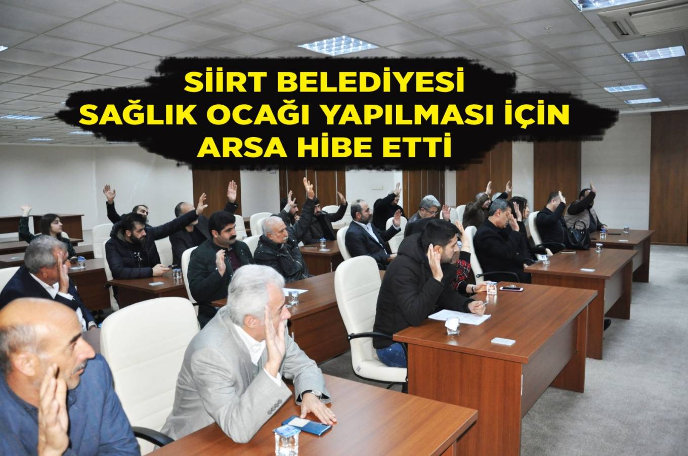 Siirt Belediyesi'nden Sağlık Ocağı için arsa tahsisi