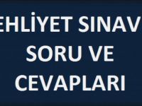 2014 Ehliyet Soru Ve Cevapları Öğren 13 Aralık Ehliyet Soru Ve Cevapları