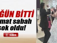Düğün sabahında damat şok oldu!