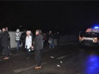 Bingöl-Muş karayolunda Van otobüsü kaza yaptı 48 yaralı var!