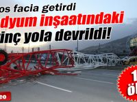 Lodos Timsah Arena'daki vinci devirdi 1 kişi öldü