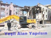 Kobani Olaylarında Hasar Alan Binalar Yılkıldı