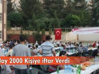 KIZILAY'DAN 2000 KİŞİLİK İFTAR