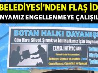 Siirt Belediyesi: Yardım kampanyamız engellenmek isteniyor