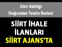 Siirt Doğru'dan temin ihaleleri