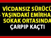 Siirt'te Emirhan Aygün'e araba çarpı kaçtı