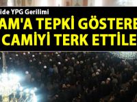 İmama tepki gösterip camiden çıktılar