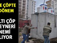 Siirt'te yer altı çöp konteyneri dönemi başlıyor - Siirt Haberleri