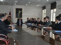 Valilik'te karayollarında trafik güvenliği toplantısı - Siirt Haber