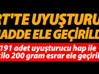 Siirt'te uyuşturucu madde ele geçirildi