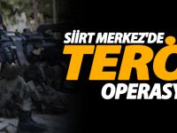 Siirt'te merkez'de terör operasyonu