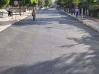 Kadri Oktay Caddesinde Asfaltlama Çalışması