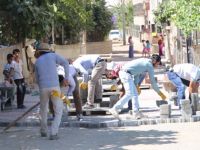 Kilit Parke ve Kaldırım Yapım Çalışmaları Devam Ediyor