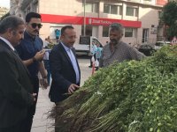 Vali'den esnaf ziyareti
