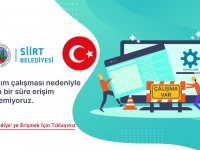 Siirt Belediyesi'nin Web Sitesi kayyum sonrası bakıma alındı