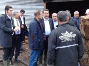 Göçük Çalışmaları Durduruldu