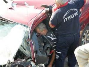 Sakarya Yolunda Trafik Kazası