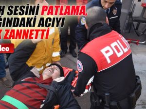 Silah Sesini Patlama, Ayağındaki Acıyı Kırık Zannetti