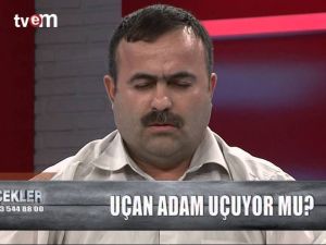 Uçan Adam Sabri yine uçamadı